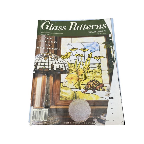 LOT Stained Glass Pattern 7 Craft Books Ed Sibbett Jr. Victorian Quilting Basics - Picture 6 of 16